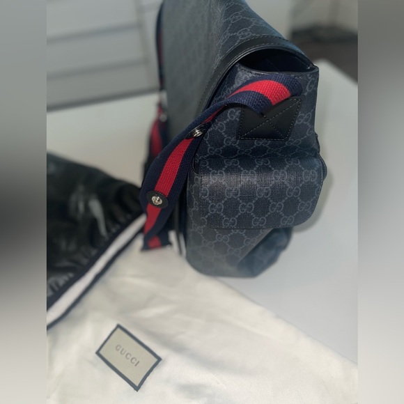 GG Supreme diaper bag